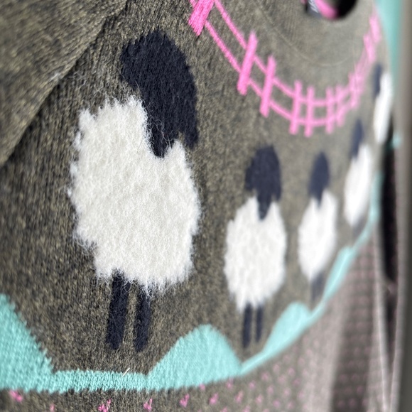 Talbots small petite adorable sheep sweater so soft! - Picture 10 of 10